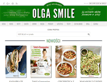 Tablet Screenshot of olgasmile.com